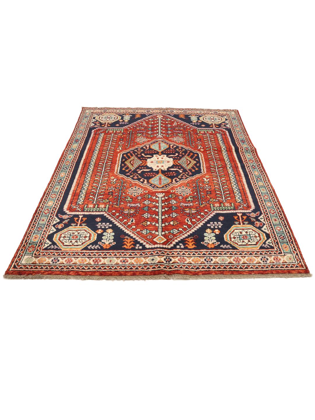 Kazak rug from Afghanistan in red