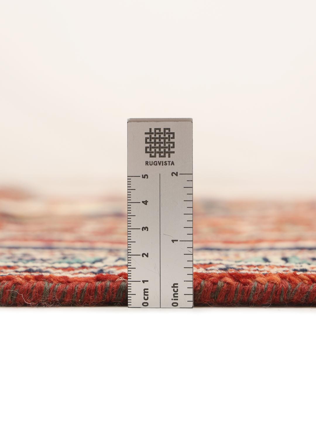 Kazak rug from Afghanistan in red