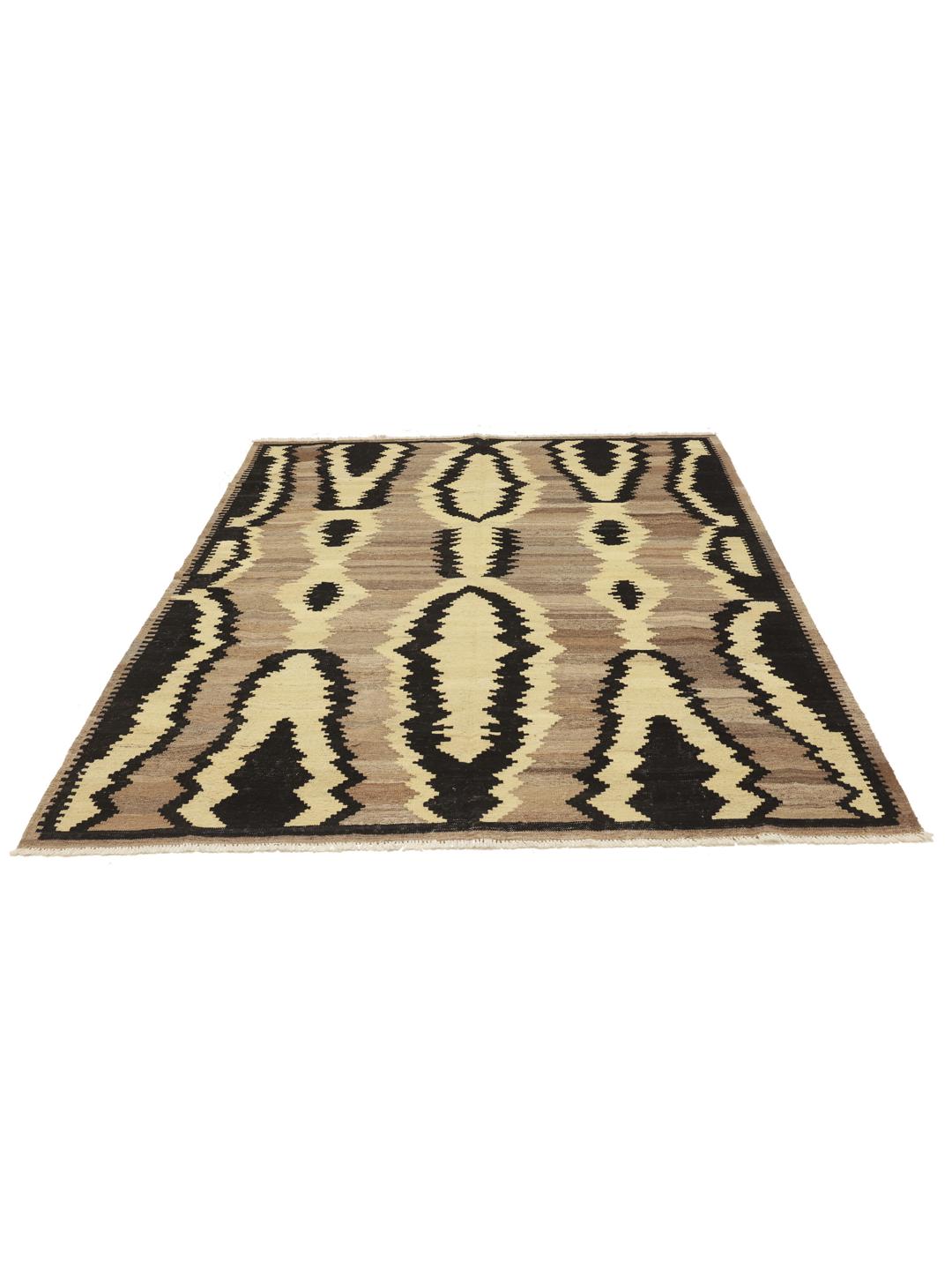 Kelim Modern rug from Afghanistan in beige