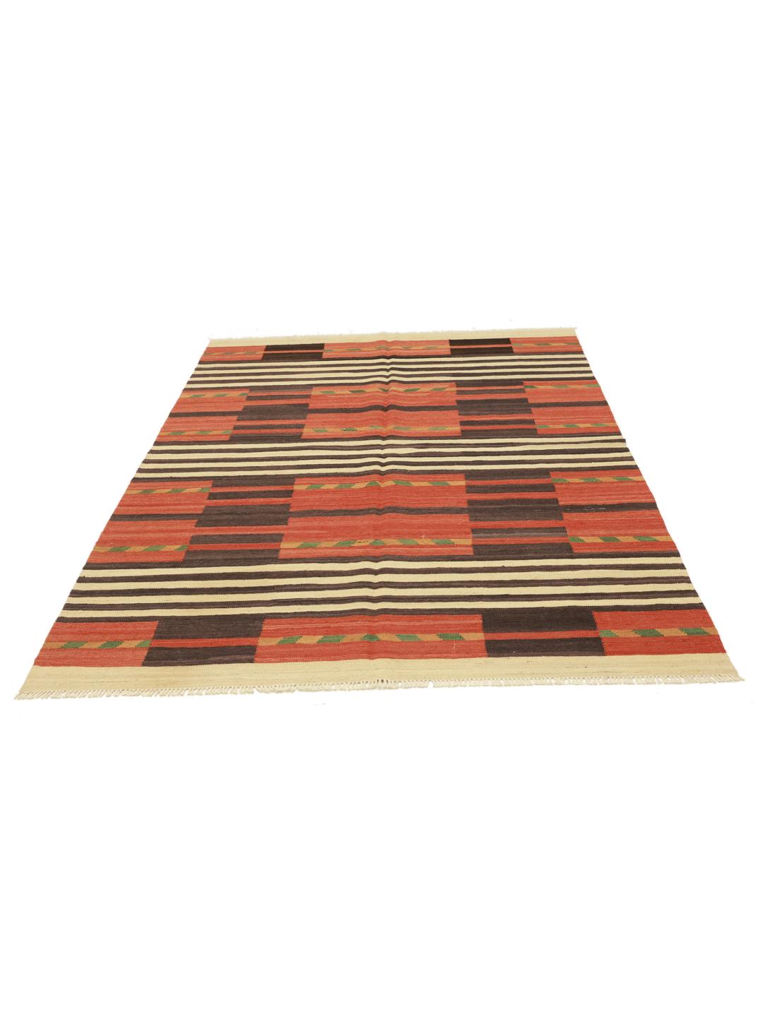 Rug from Afghanistan in multicolour