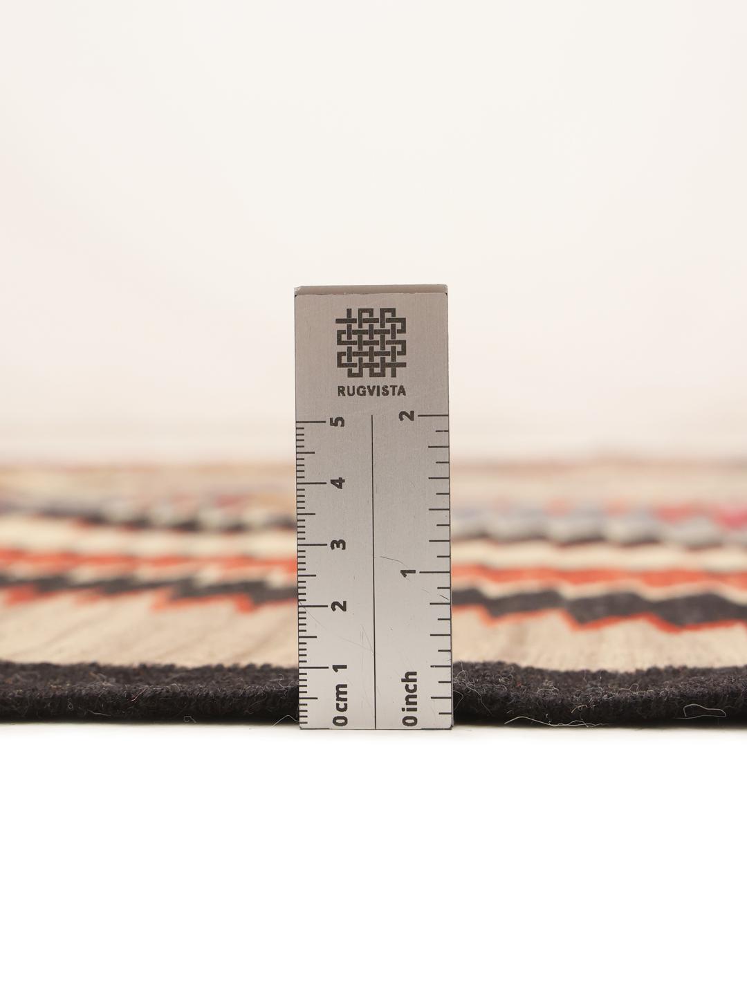 Handmade Afghan Kelim Modern multicoloured rug