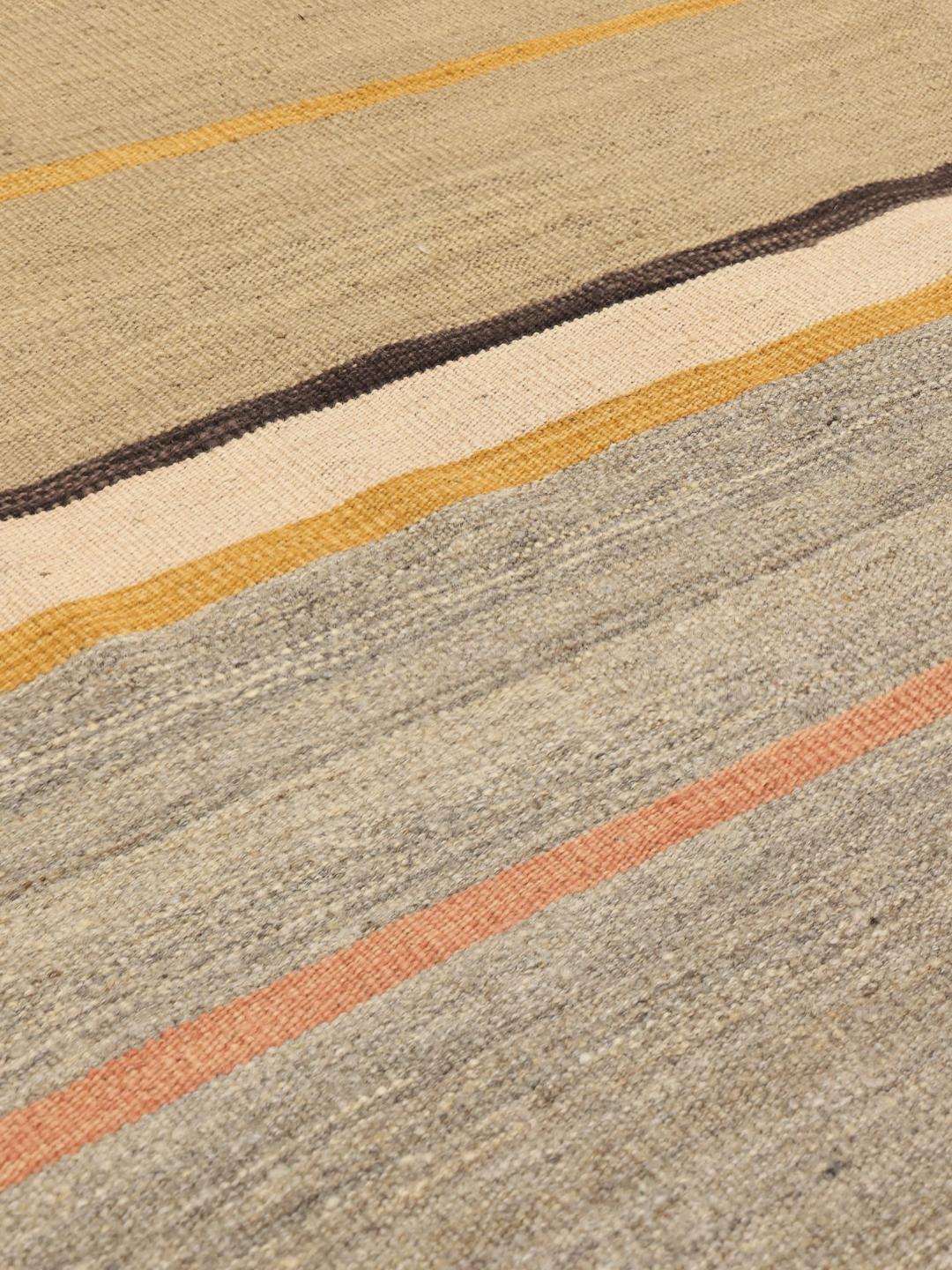 Handmade Afghan Kelim Modern multicolor rug