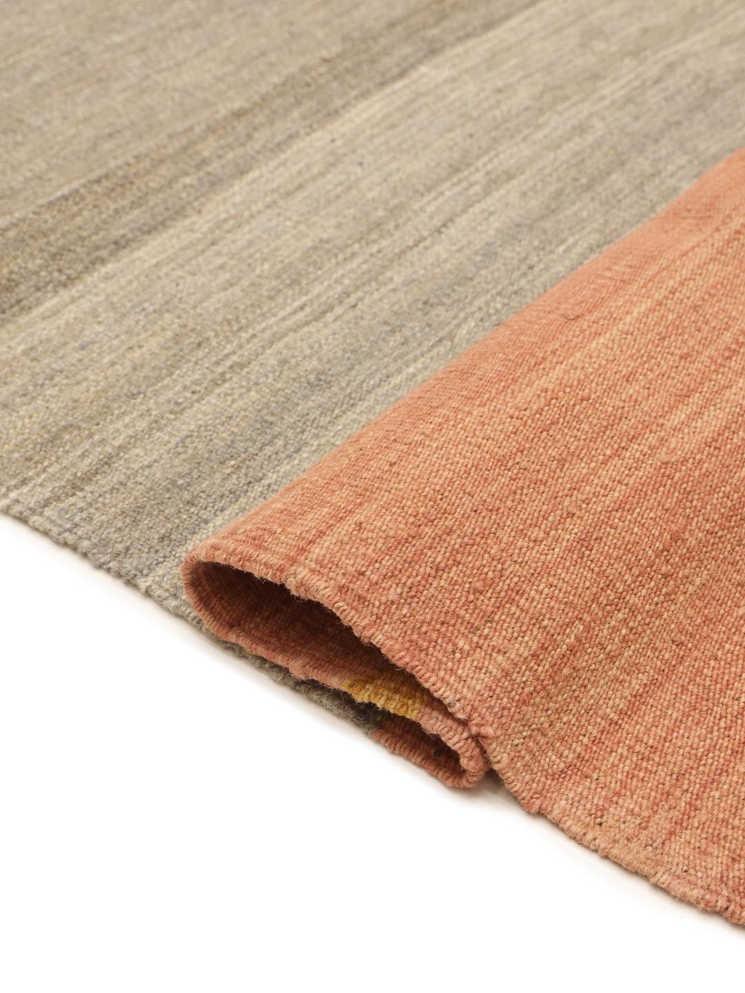 Handmade Afghan Kelim Modern multicolor rug