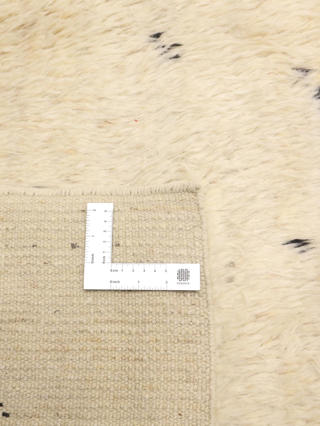 Handmade Berber Style rug from Afghanistan in beige