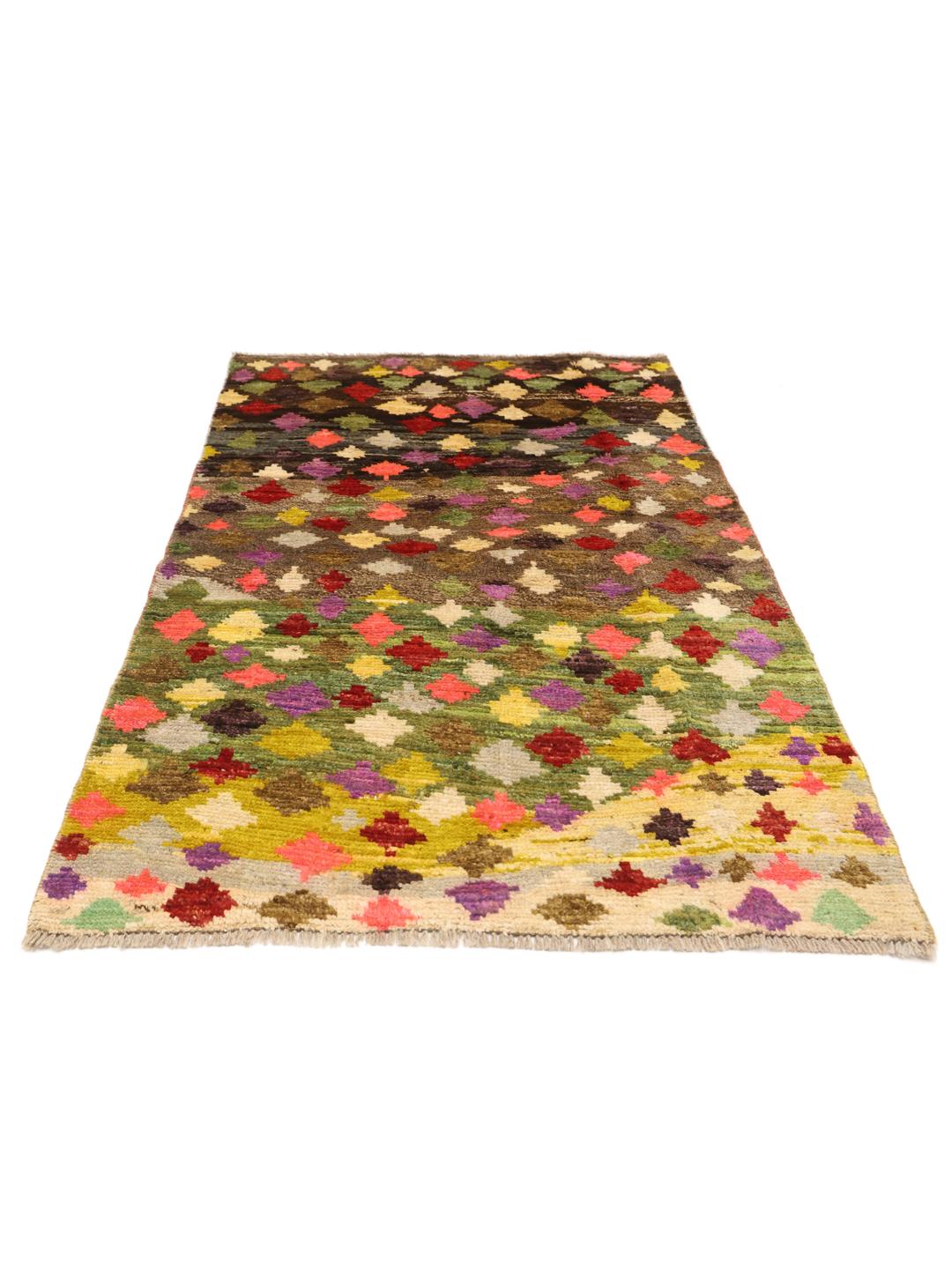 Afghan multicolor rug