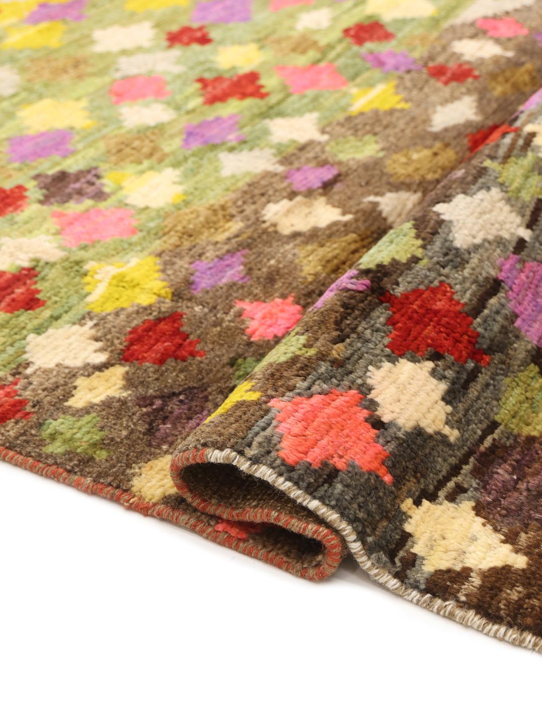 Afghan multicolor rug