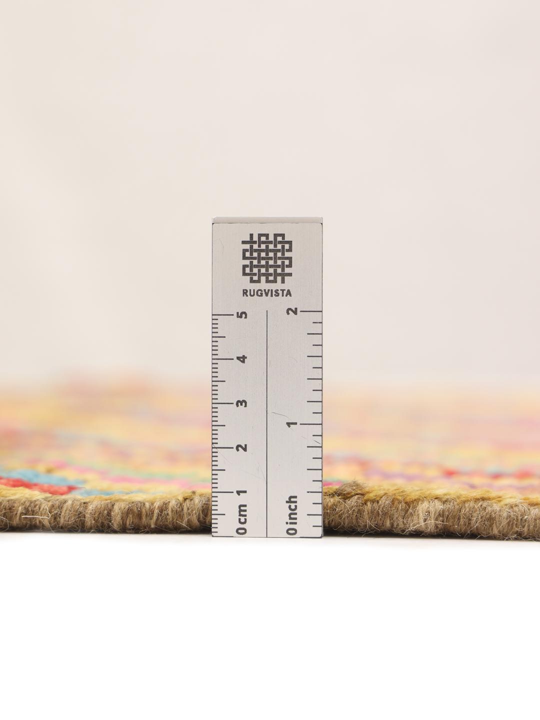 Afghan yellow rug