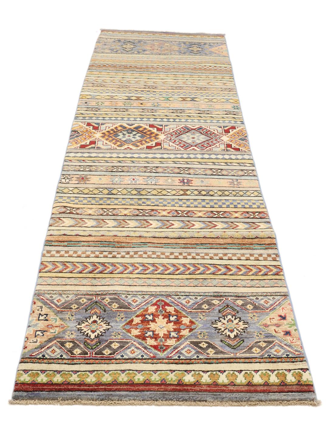 Alfombra de Afganistán en multicolor