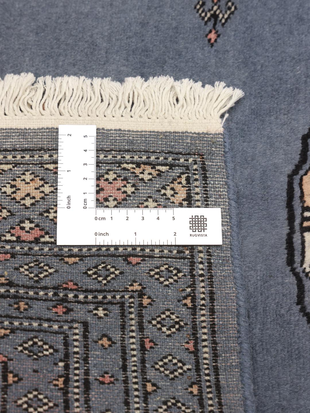 Handmade Pakistan rug in grey