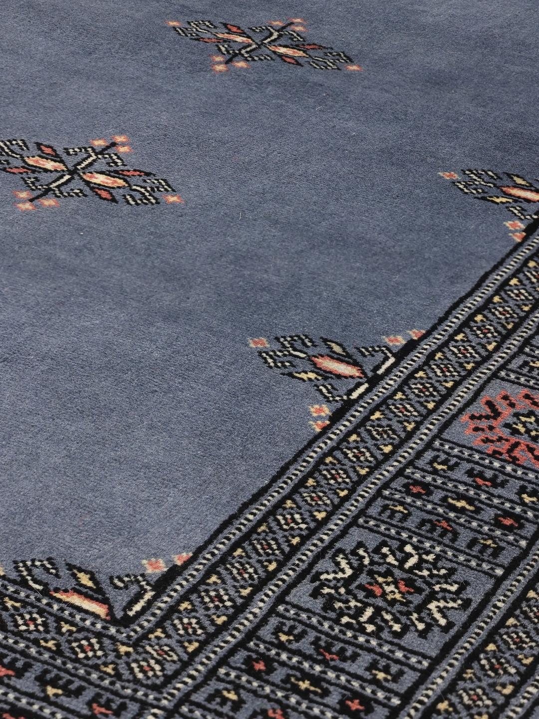 Handgemaakt Pakistan kleed in blauw