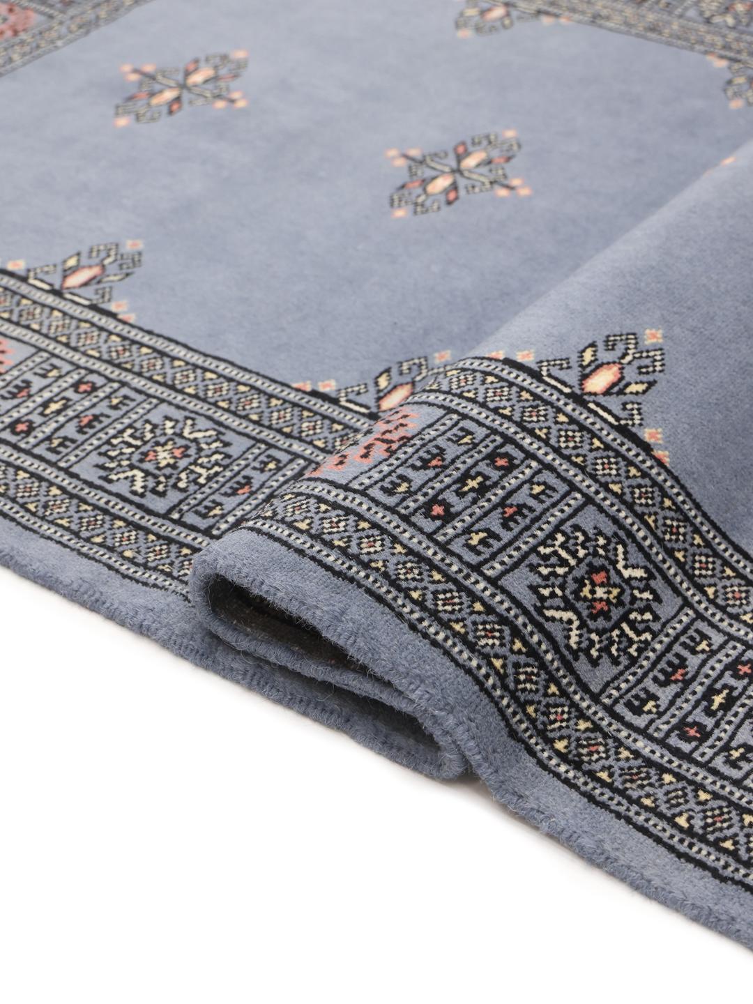 Handgemaakt Pakistan kleed in blauw