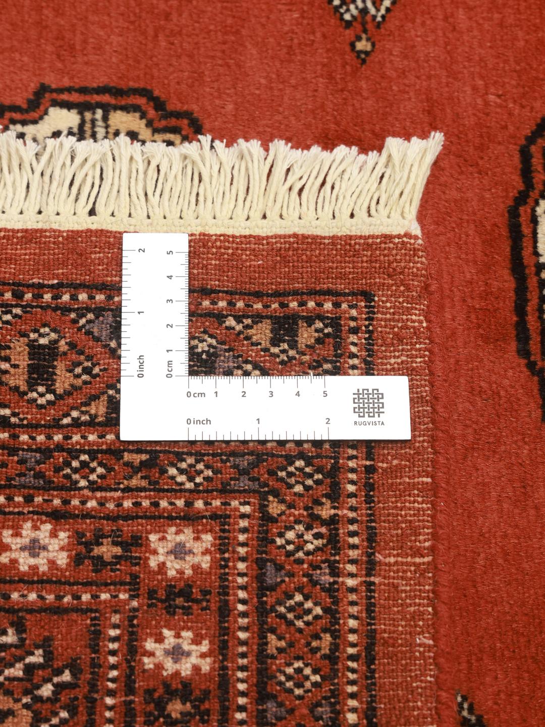 Handmade Pakistan red rug