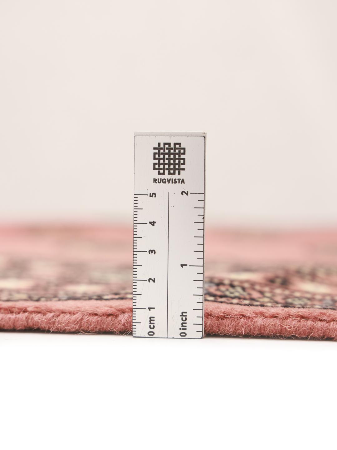 Handmade Pakistan Bokhara rug in red
