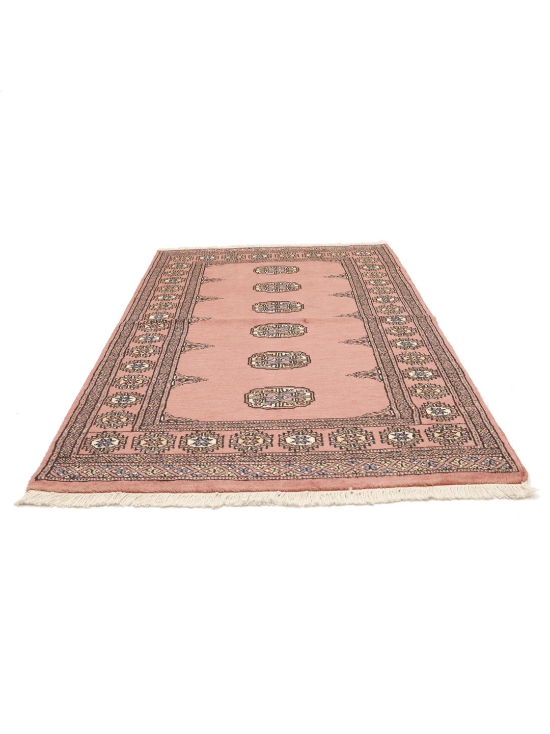 Handmade Pakistan Bokhara 2ply red rug