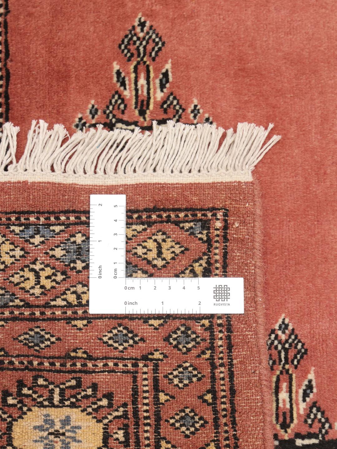 Handmade Pakistan rug in red