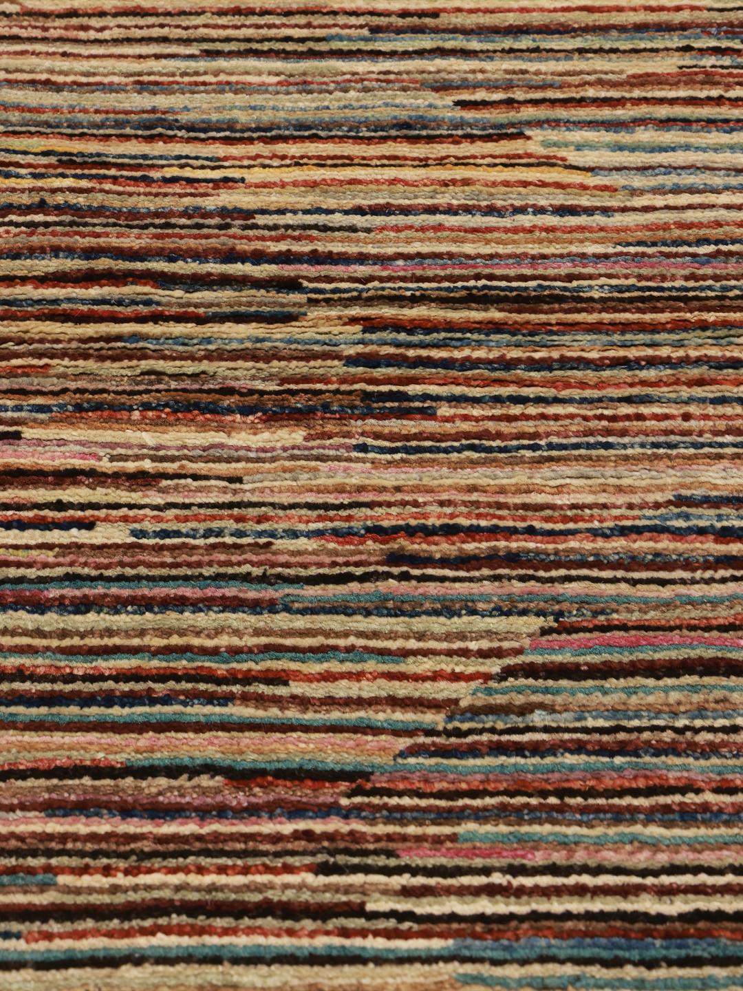 Loper vloerkleed uit Afghanistan in meerkleurig