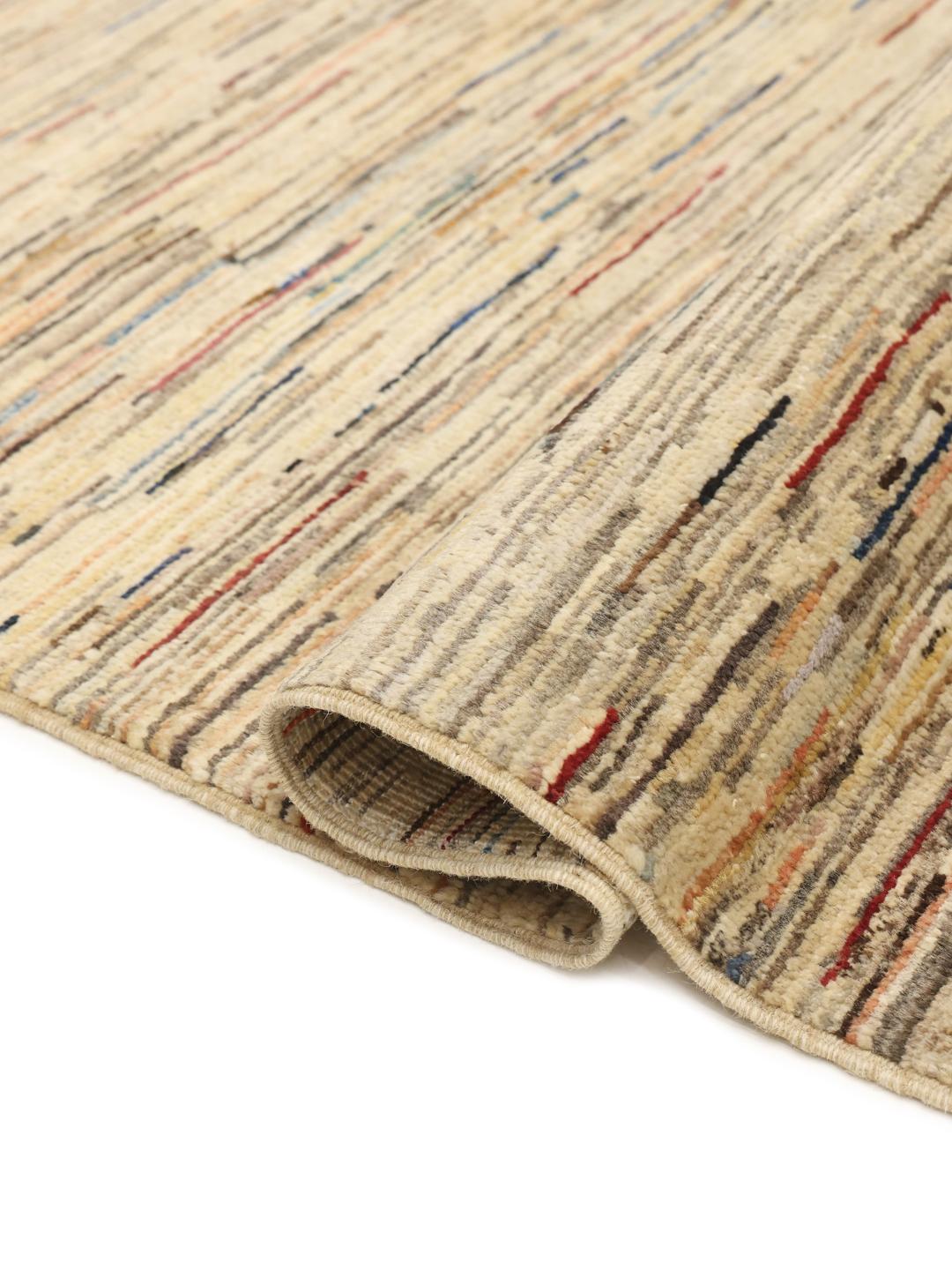 Afghansk Gabbeh Modern beige tæppe