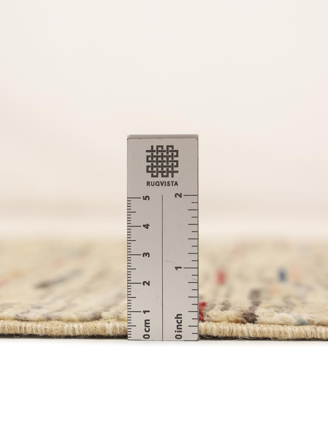 Afghansk Gabbeh Modern beige tæppe