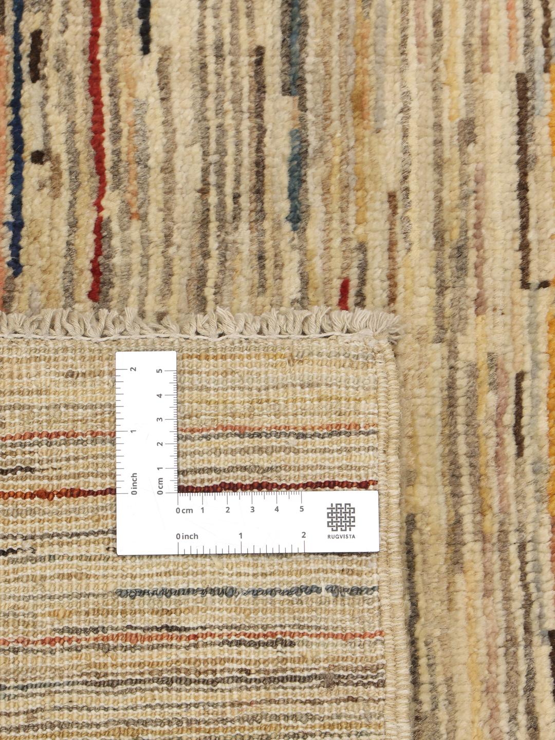 Afghansk Gabbeh Modern beige tæppe