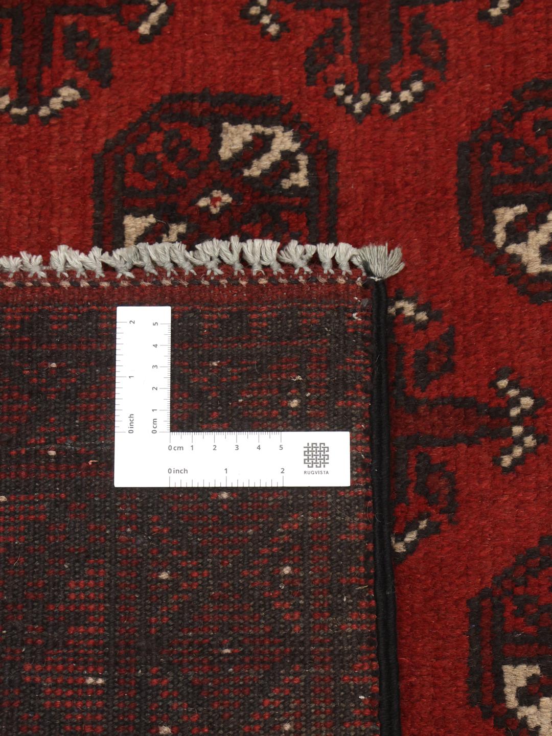 Afghan Fine tæppe fra Afghanistan i rød