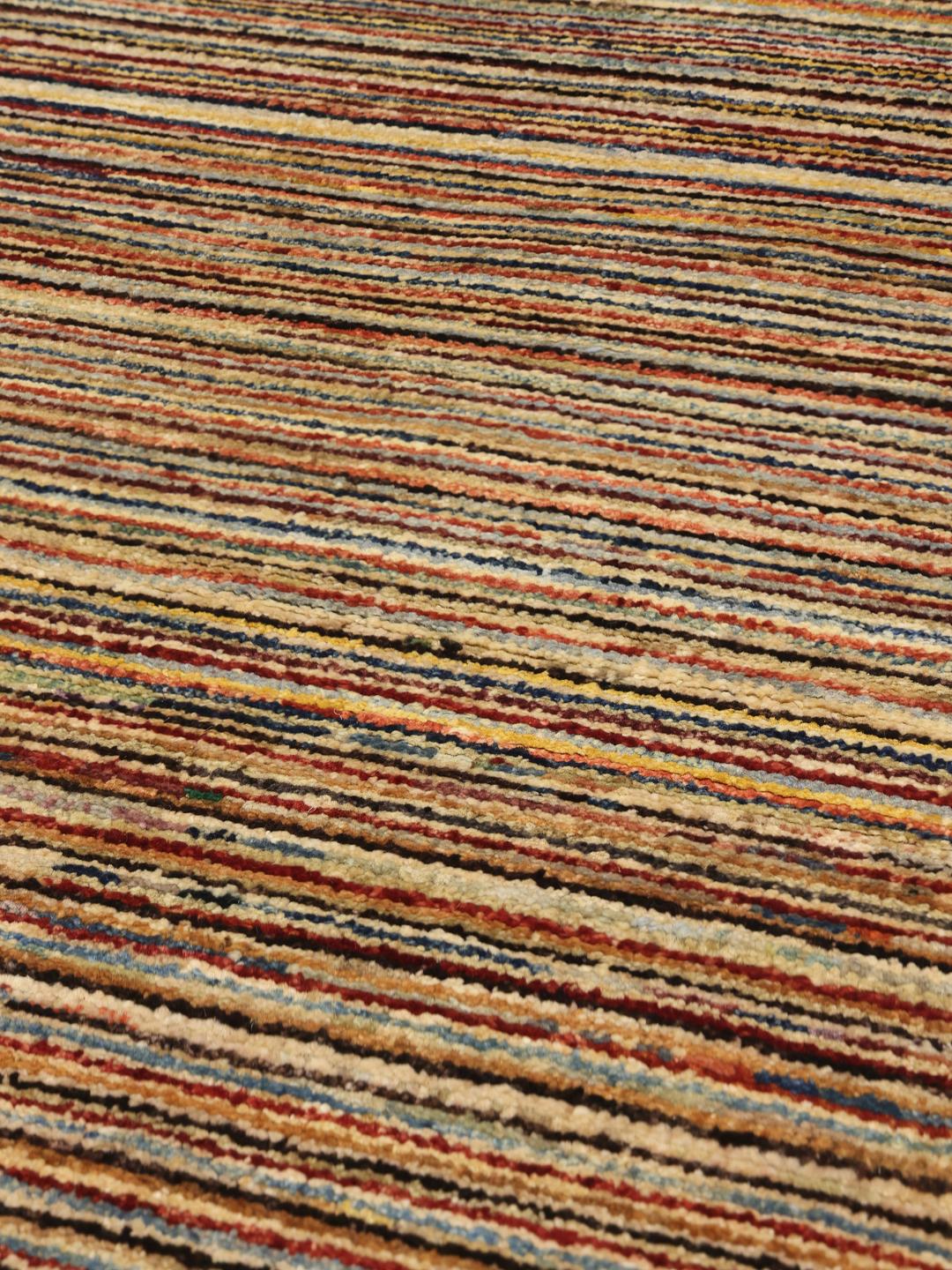 Loper vloerkleed uit Afghanistan in multicolor