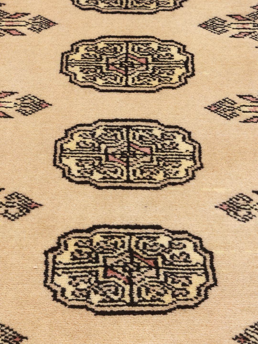Runner rug from Pakistan in beige