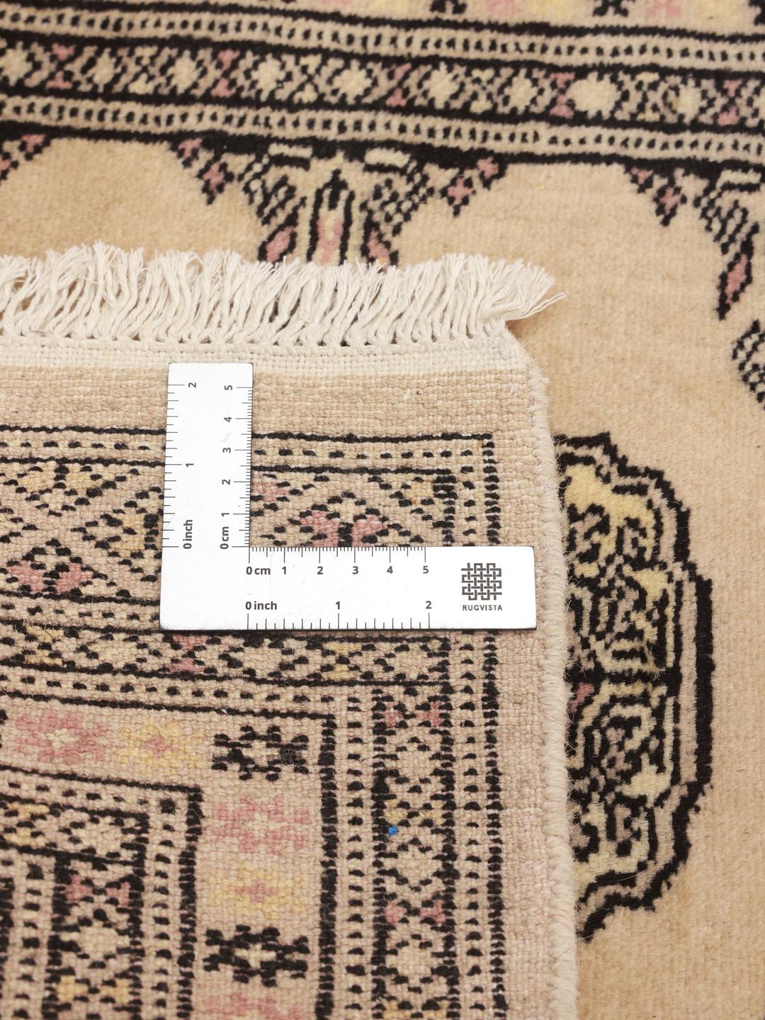 Runner rug from Pakistan in beige