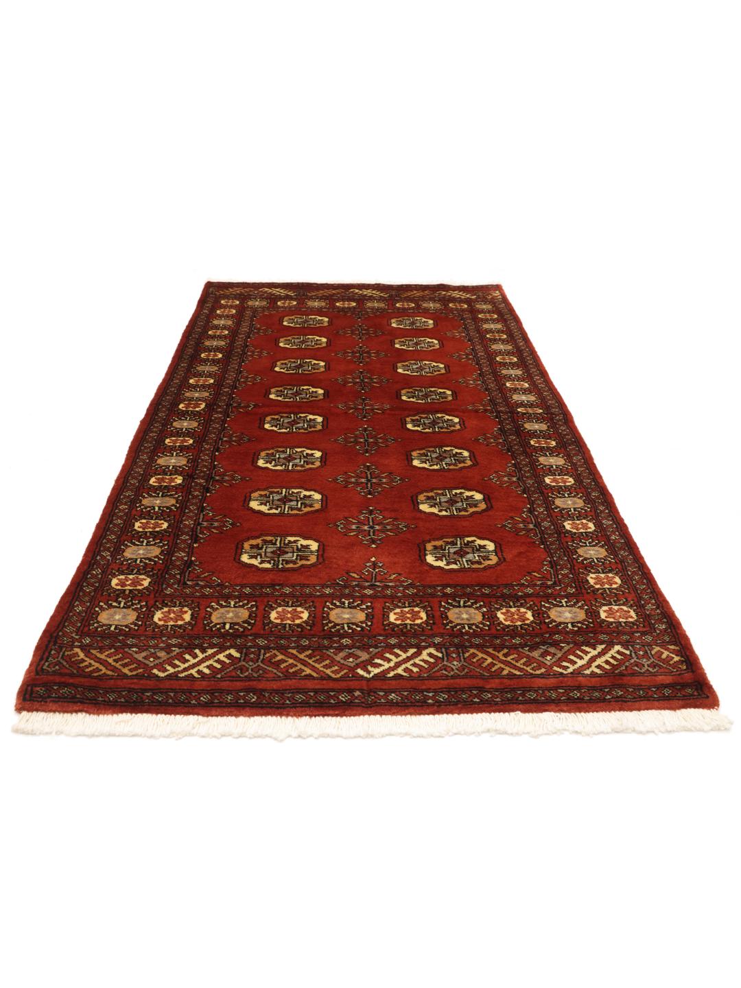 Rood Pakistan vloerkleed