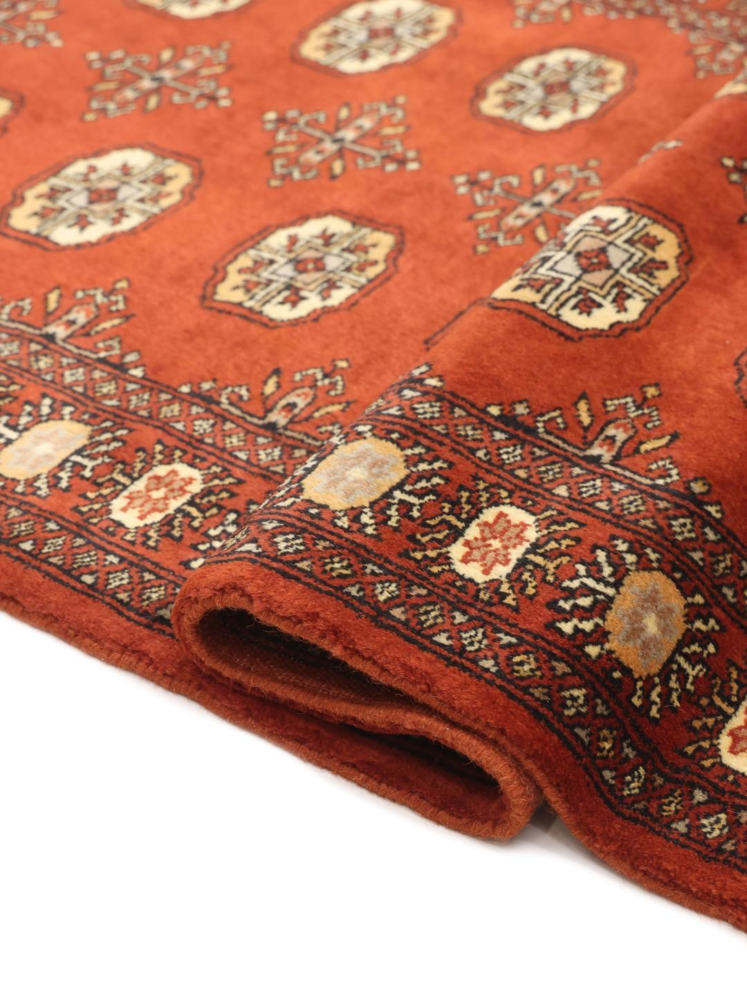 Rood Pakistan vloerkleed