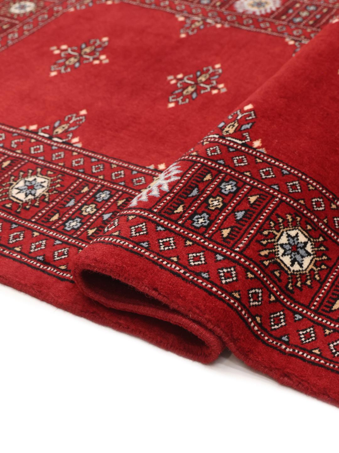 Rug from Pakistan in red