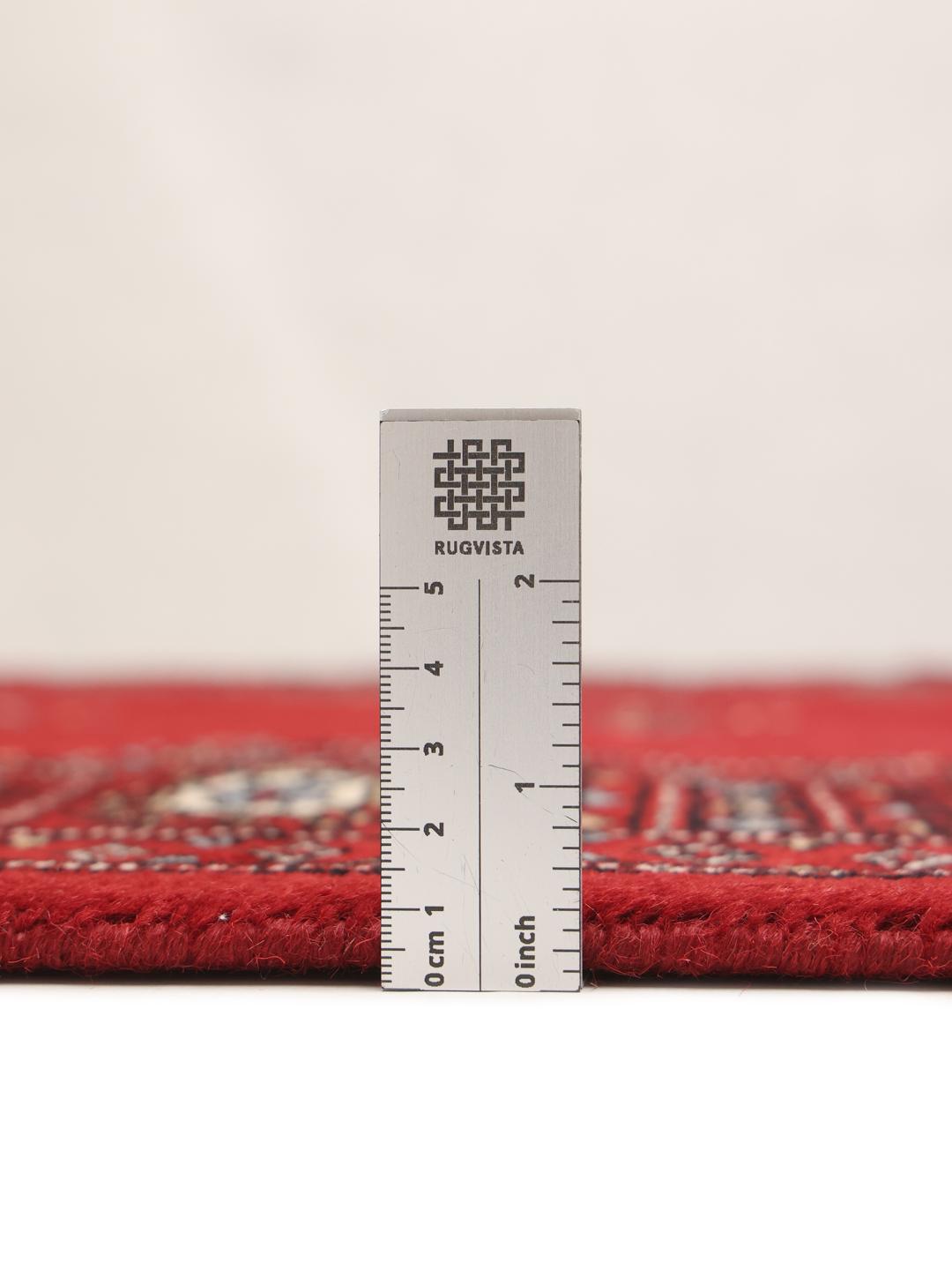 Rug from Pakistan in red