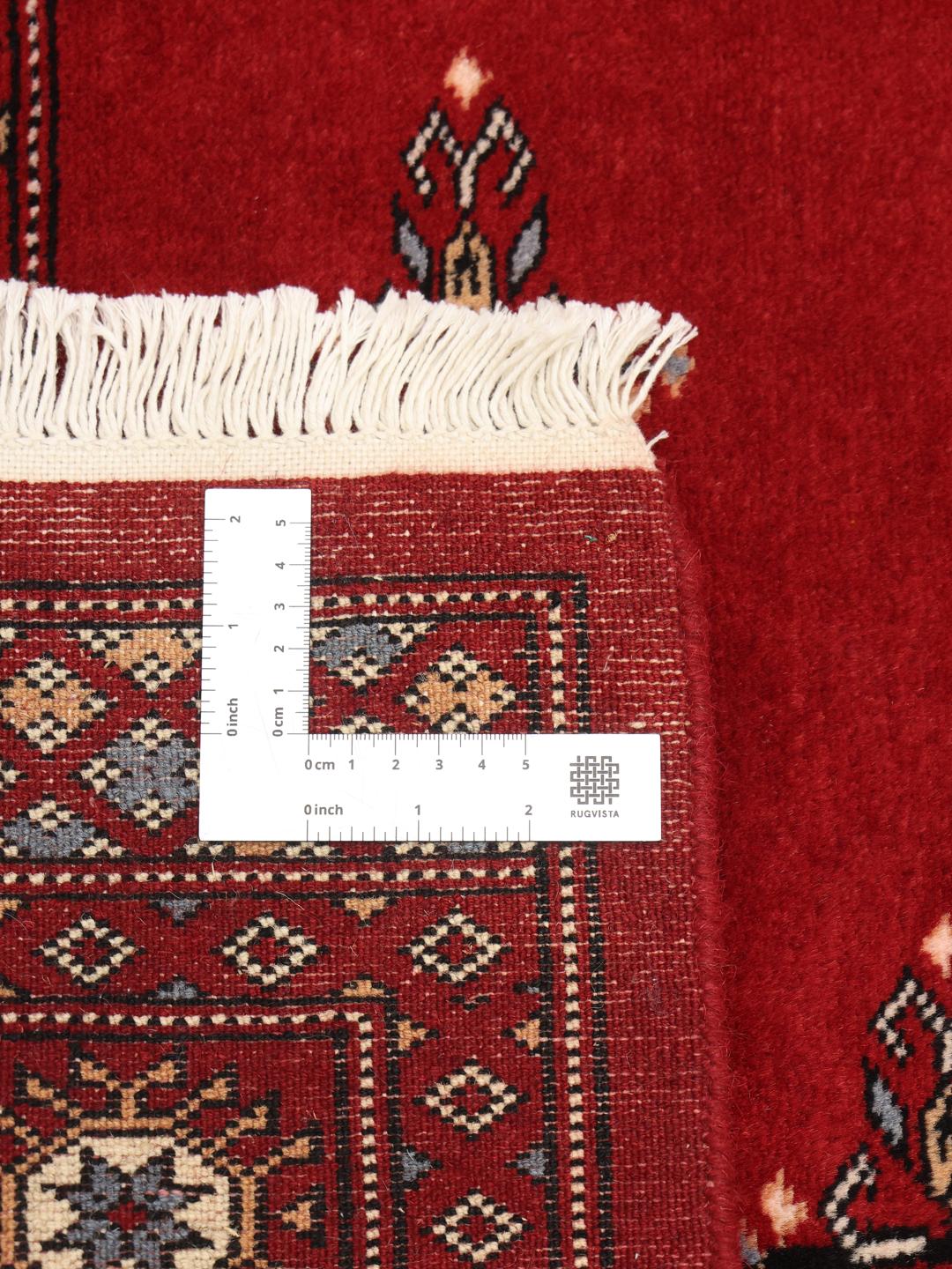 Rug from Pakistan in red