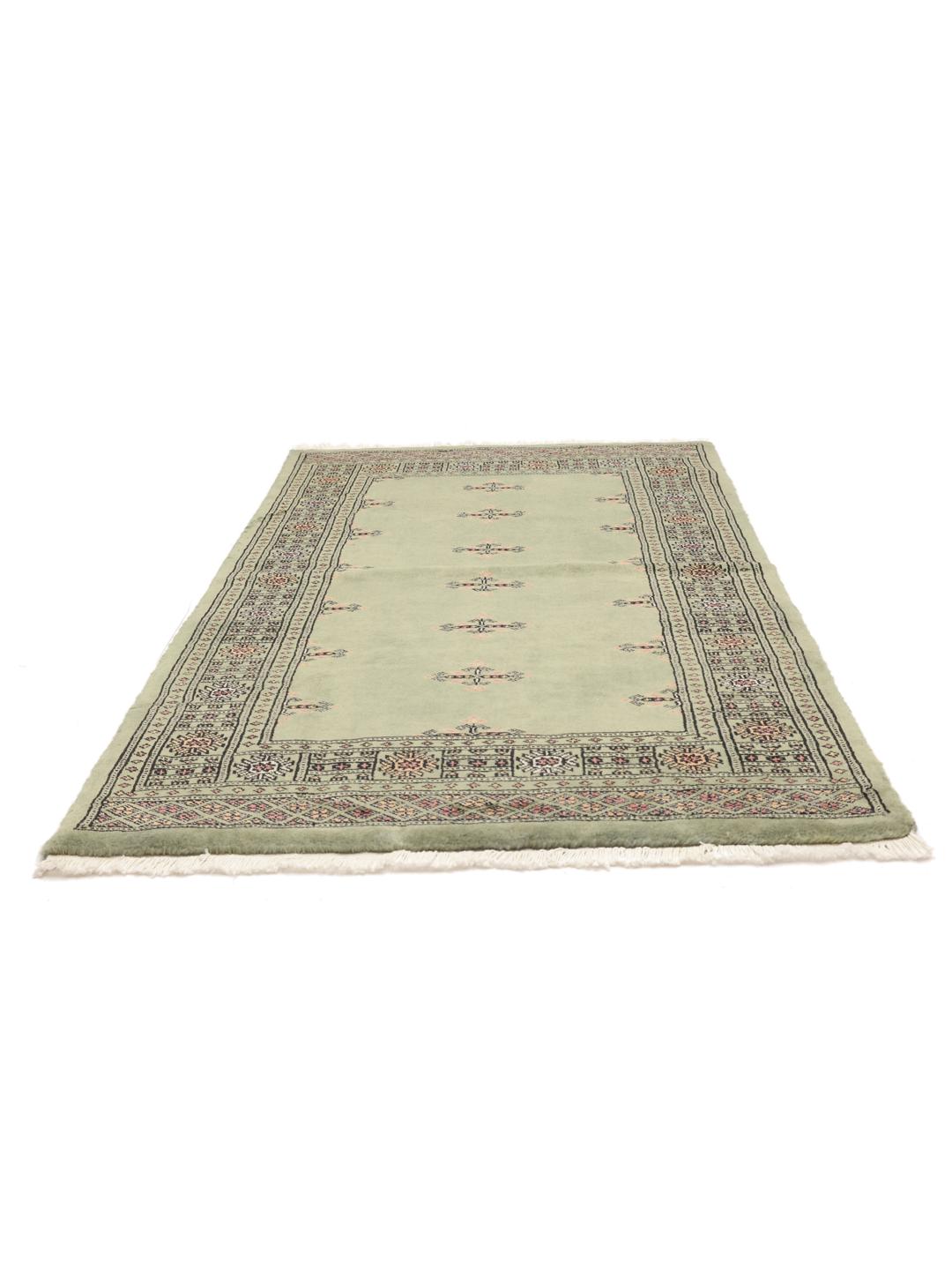 Rug from Pakistan in green