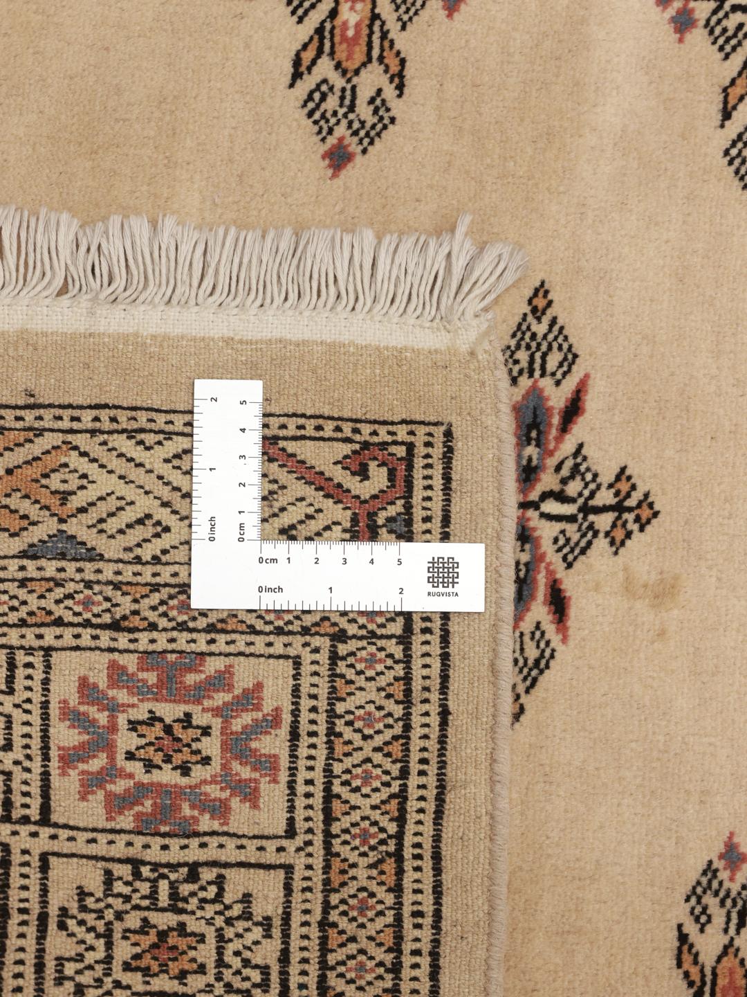 Tapis de couloir beige du Pakistan