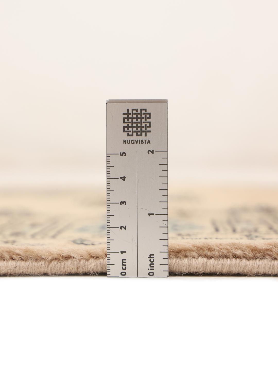 Handgeknoopte Pakistaanse Bokhara loper in beige