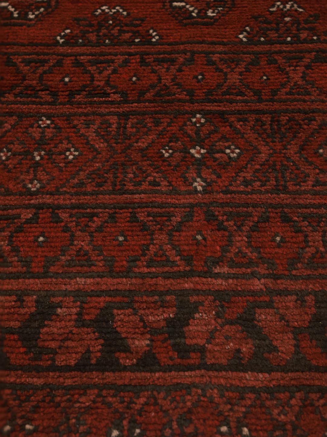 Rug from Afghanistan in red