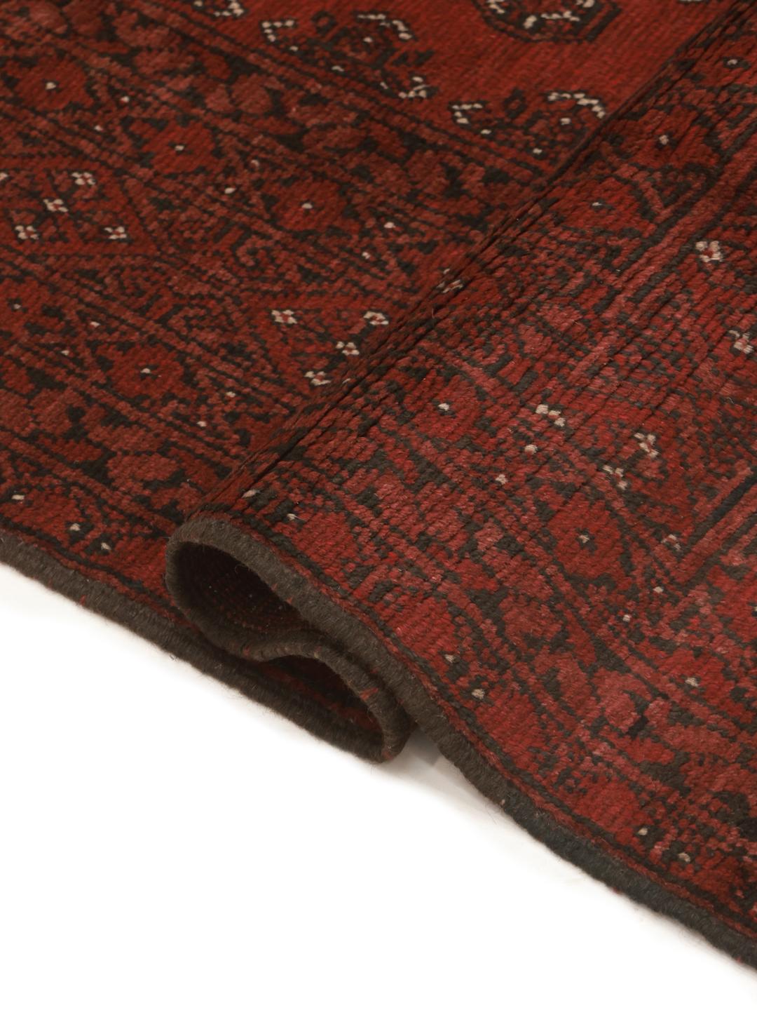 Rug from Afghanistan in red