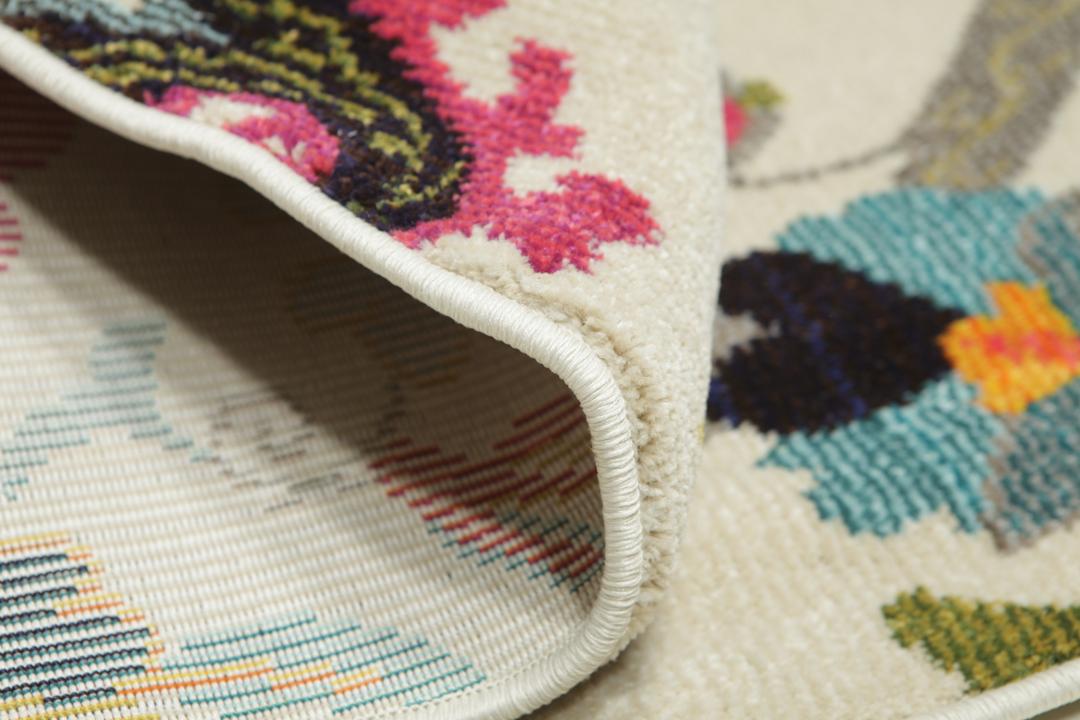 Allegra - Cream white / Multicolor - Ø 150 cm