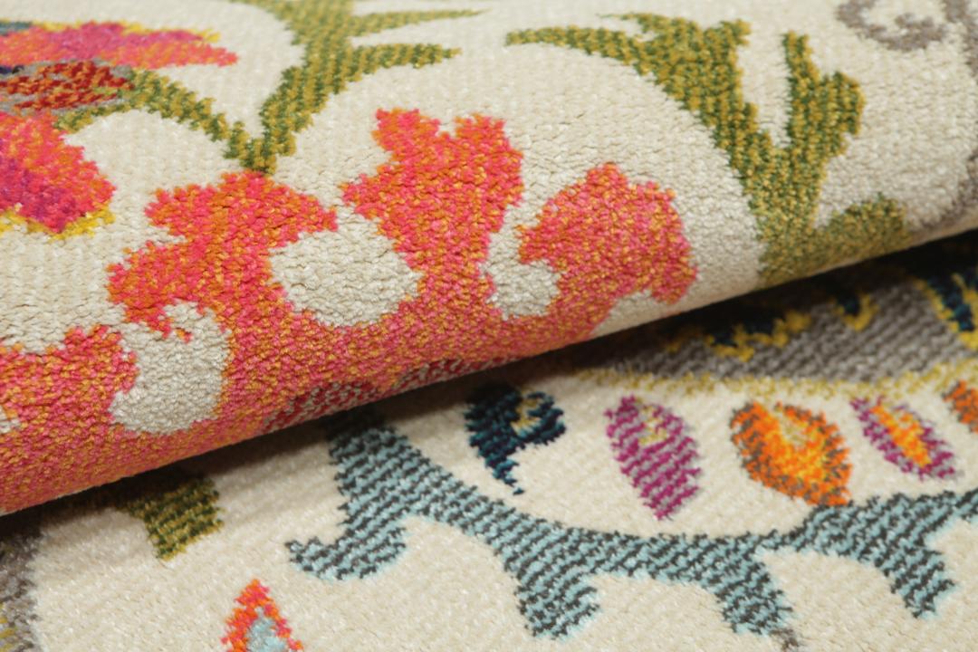 Allegra - Cream white / Multicolor - Ø 150 cm