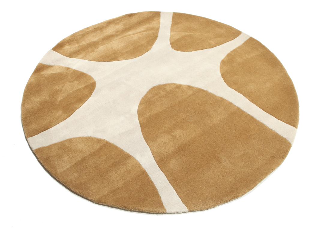 
    Stones Handtufted - Marrone - Ø 150 cm
  