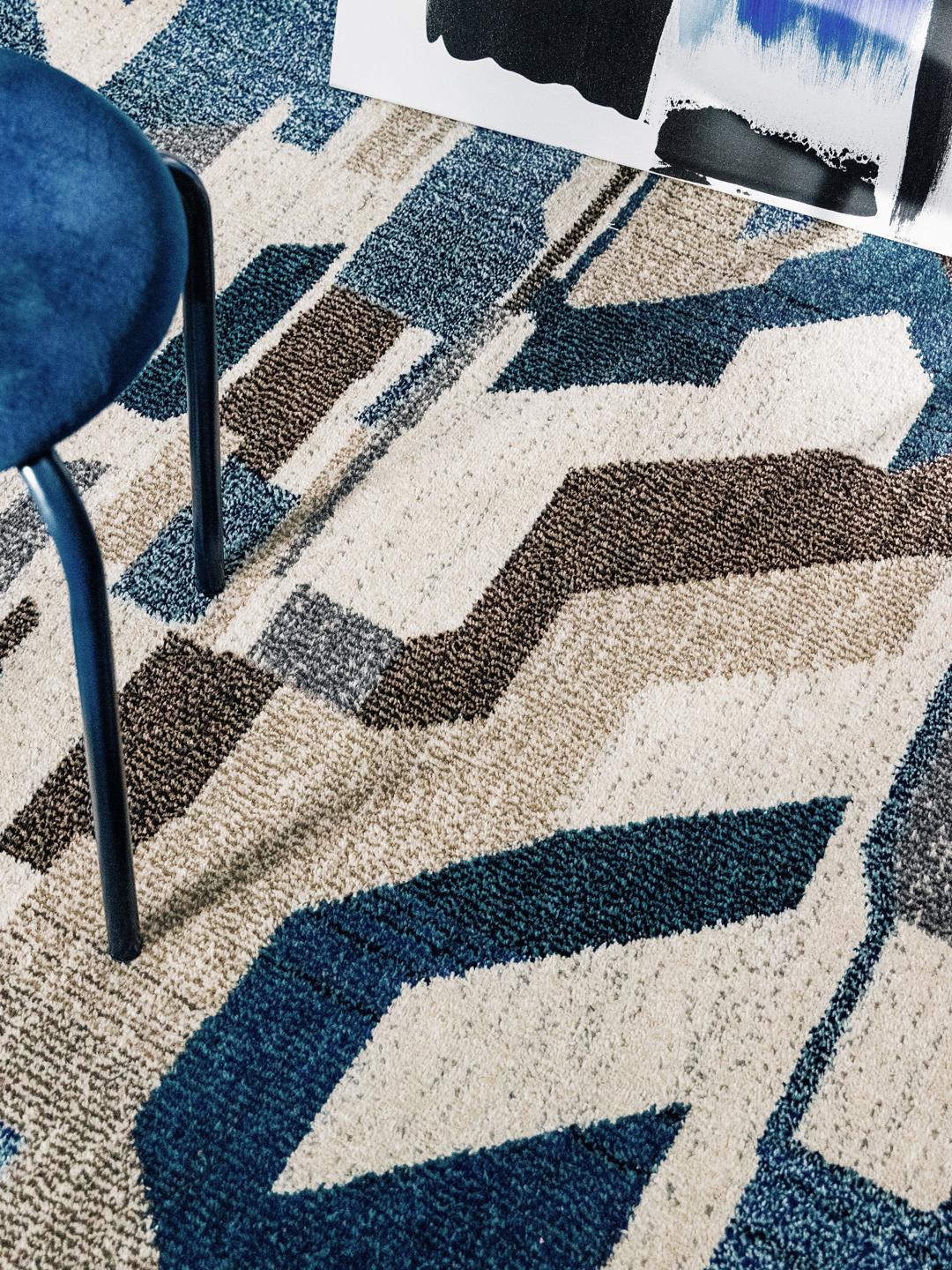 Rugvista Essential - Feliz - Blå 200 x 300 cm Matta - Rugvista