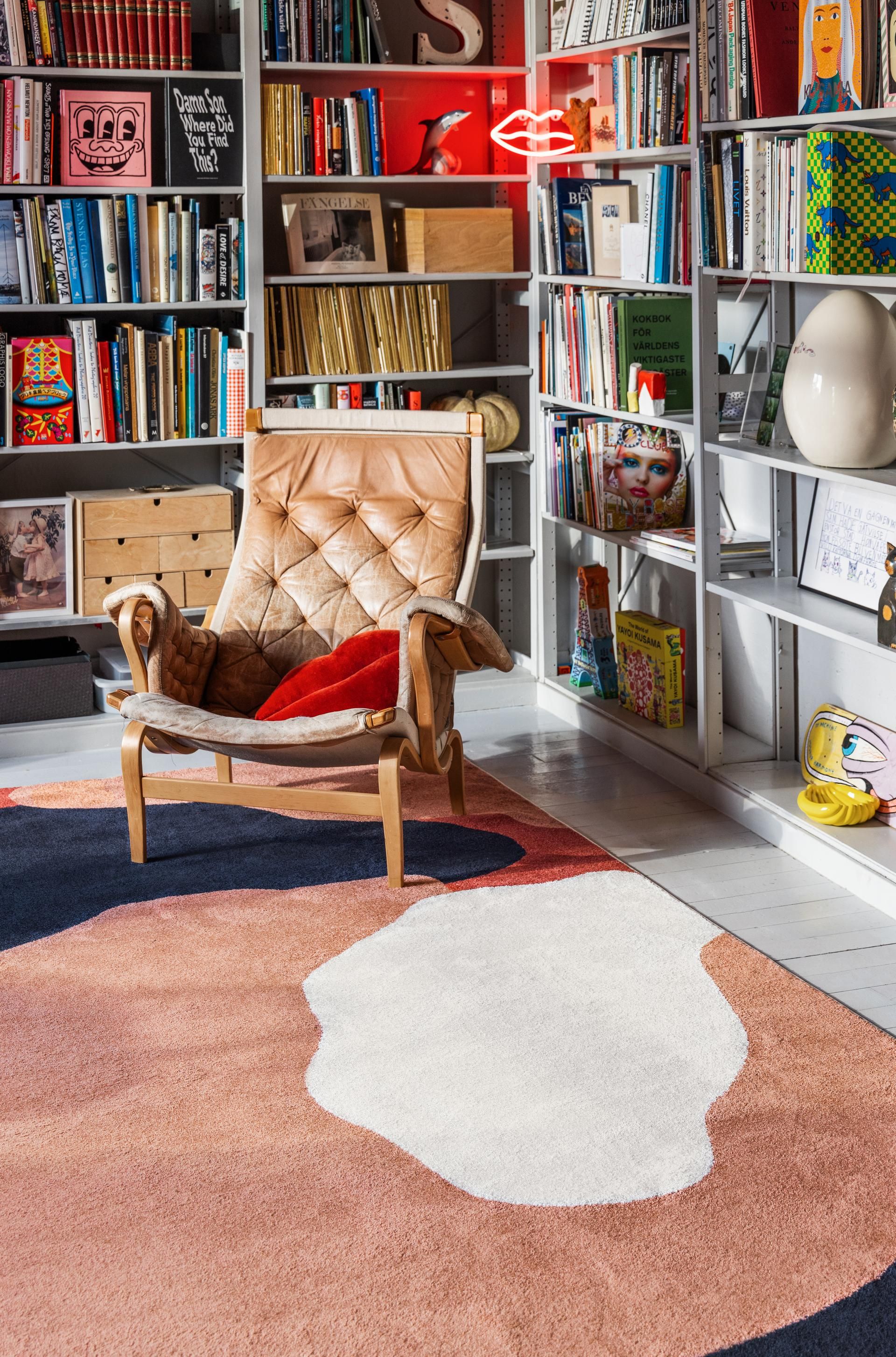 Rugvista Essential - Big Sur - Terracotta / Navy Blue 240 x 300 cm Rug ...