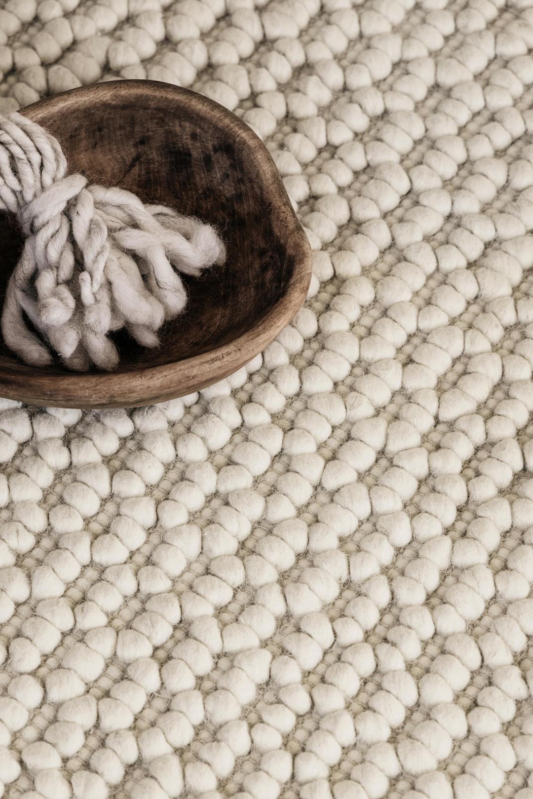 Snowball - Råhvid - 200 x 300 cm