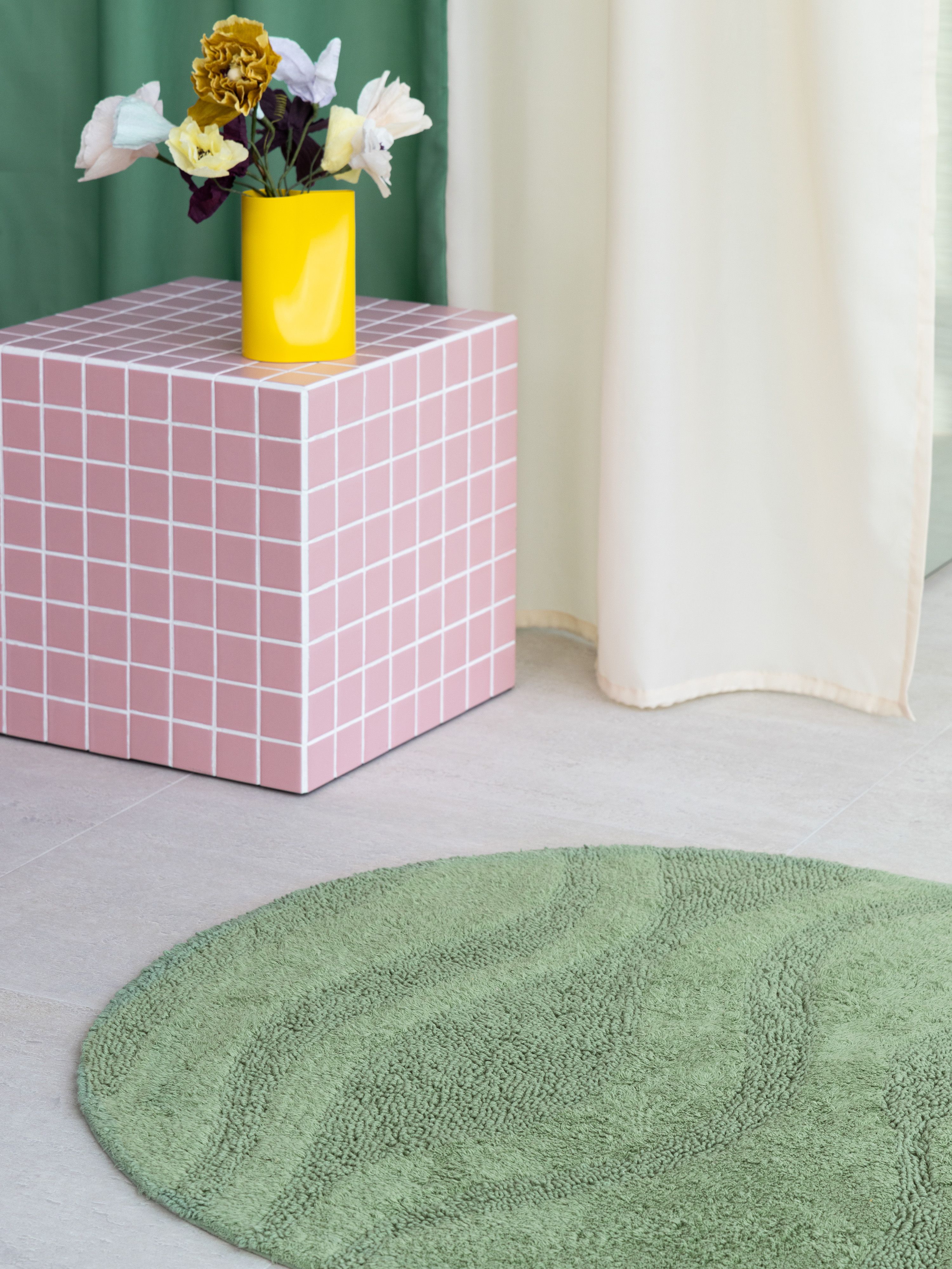 core - Breeze - Geel 50 x 100 cm Badmatten