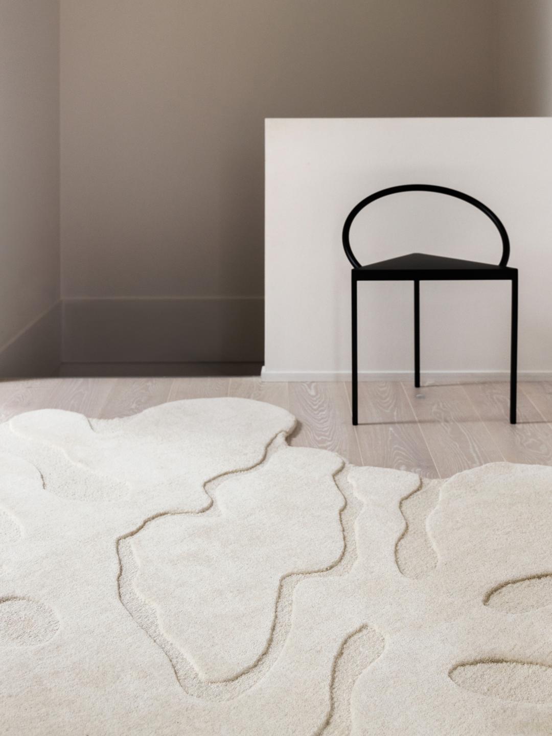 White Ruga Myrra White Rug - Rugvista