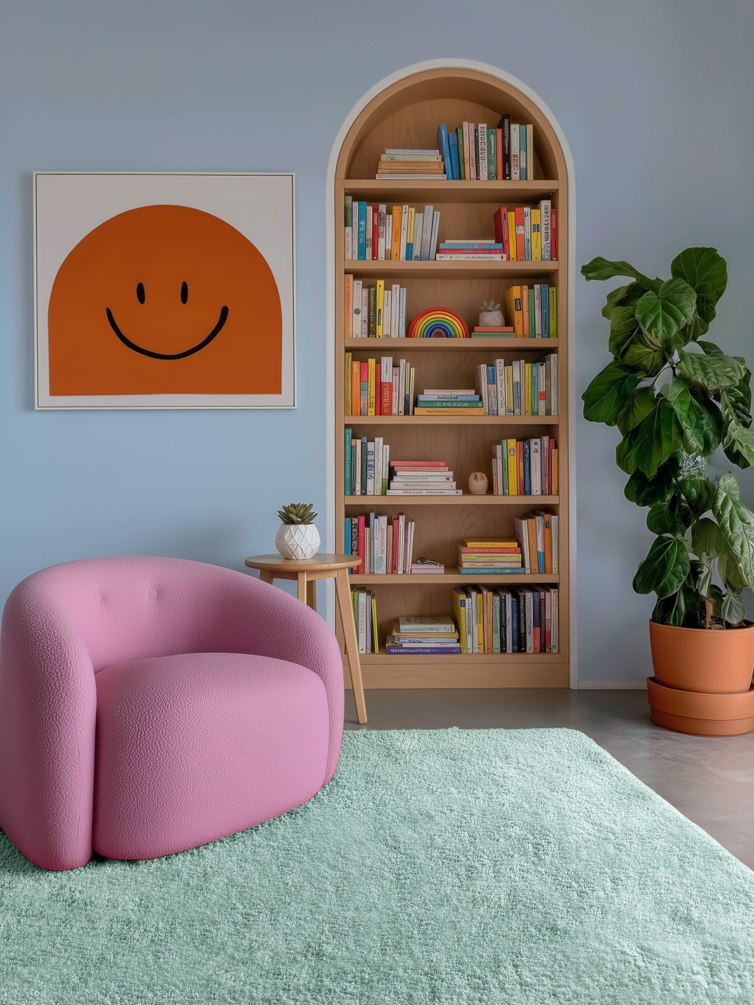 Rugvista essential - Comfy - ミントグリーン 100 x 160 cm 絨毯