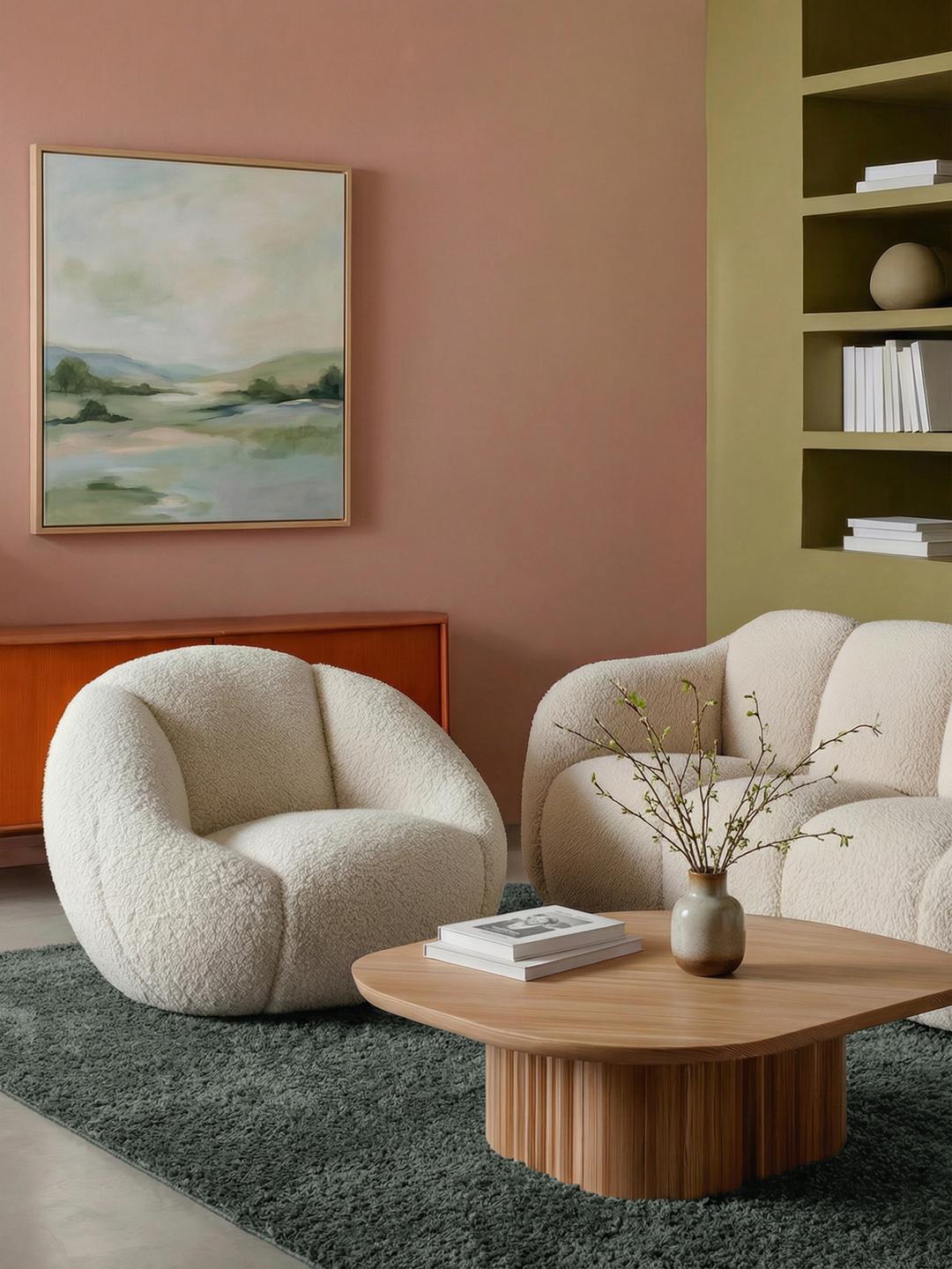 Groen vloerkleed