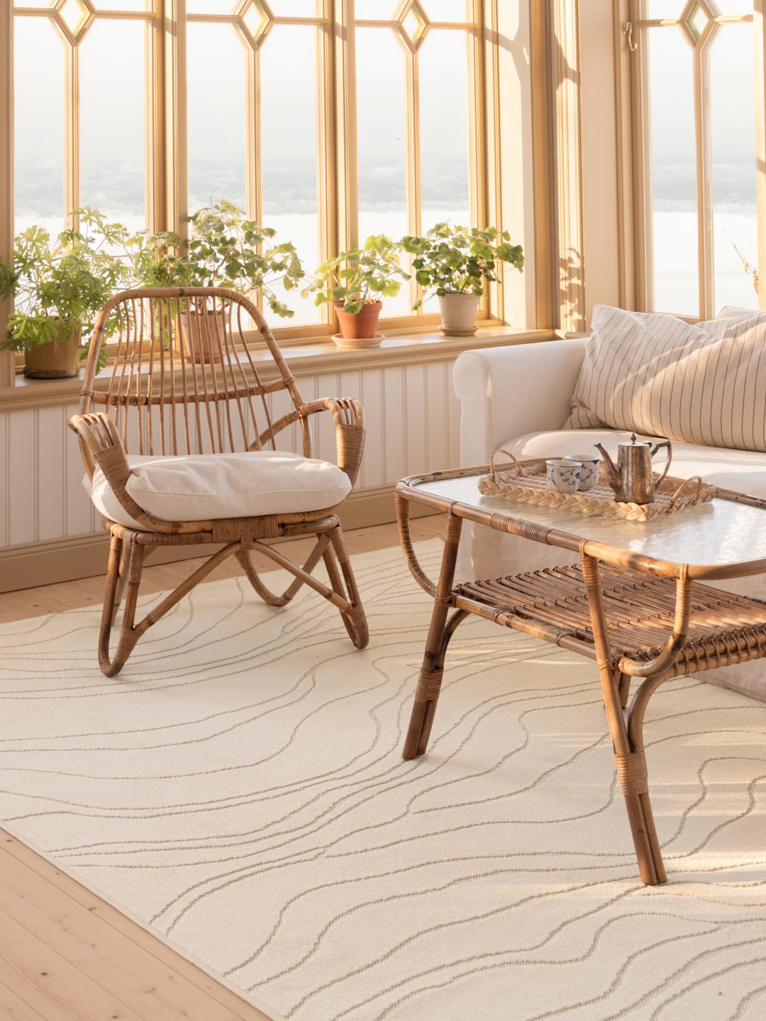 White Ruga Skagen White Rug - Rugvista