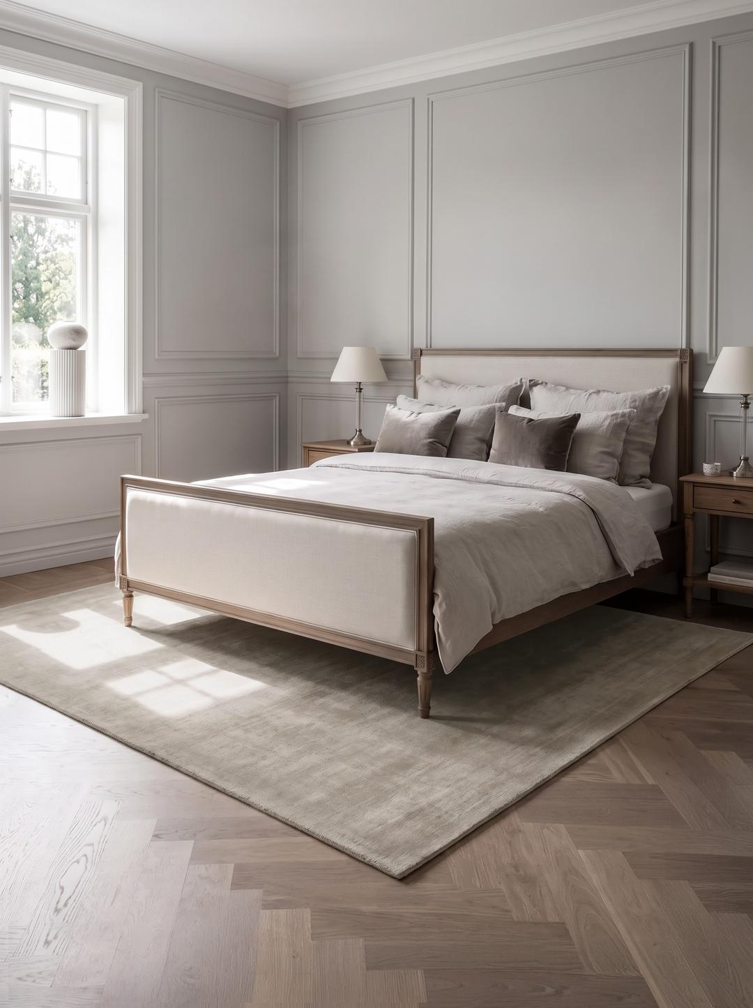 Tribeca - Crème beige - 240 x 240 cm
