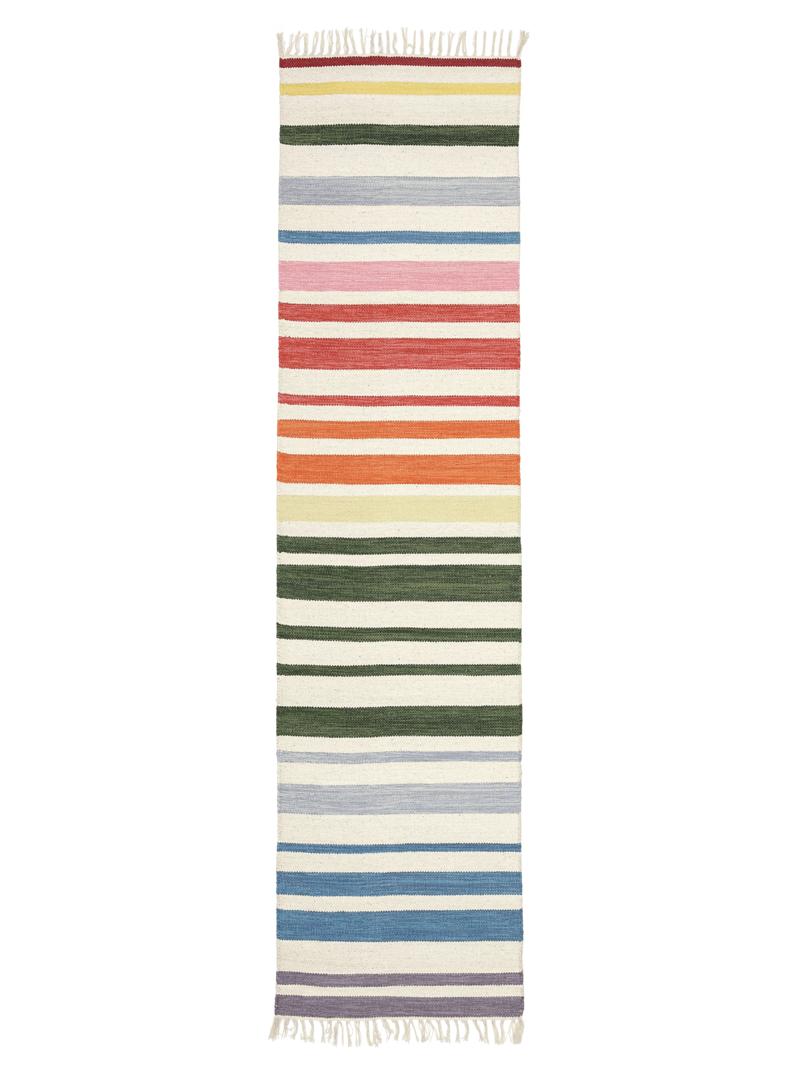 Rainbow Stripe - Wit